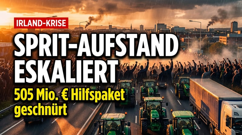 Irland brennt: Treibstoffkrise treibt Zehntausende auf die Barrikaden – und Europa schaut nervös zu