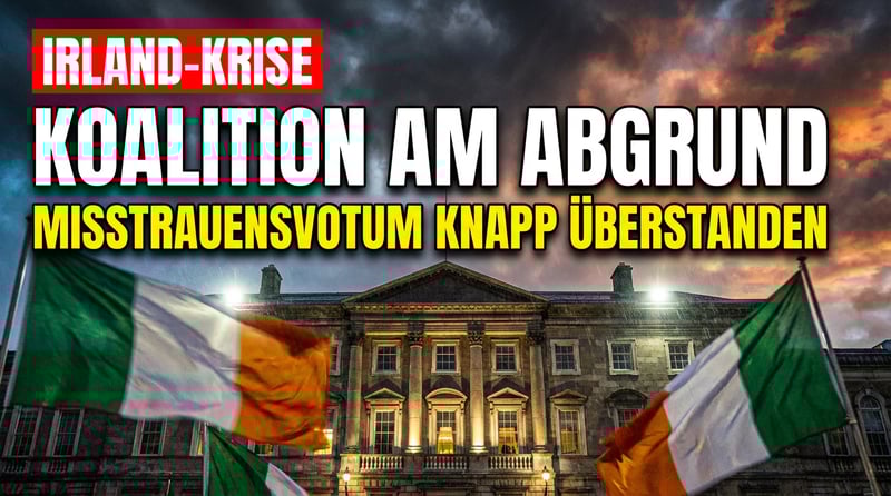 Irlands Koalition wankt: Bauernproteste und Migrationskrise treiben Regierung an den Abgrund