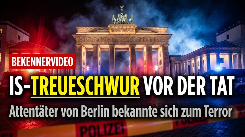 IS-Treueschwur im Handyvideo: Der Berliner Attentäter ließ keinen Zweifel – nur Deutschlands Politik will ihn noch haben