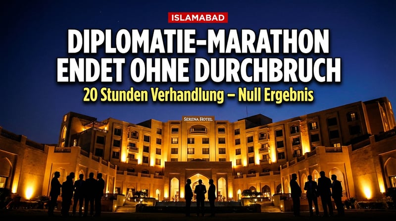 Islamabad-Gespräche: USA und Iran tasten sich ab – doch der Durchbruch bleibt aus