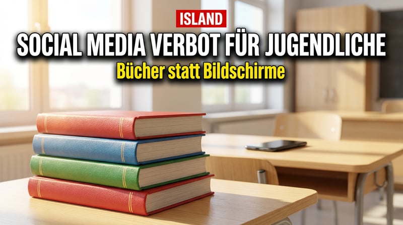 Island setzt auf Bücher statt Bildschirme: Bildungsministerin fordert Social-Media-Verbot für Jugendliche