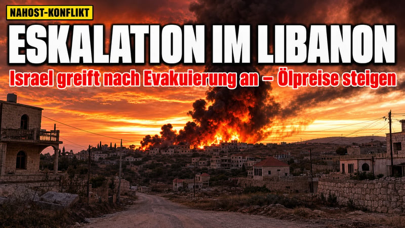 Israel räumt Dorf im Südlibanon – dann fallen die Bomben