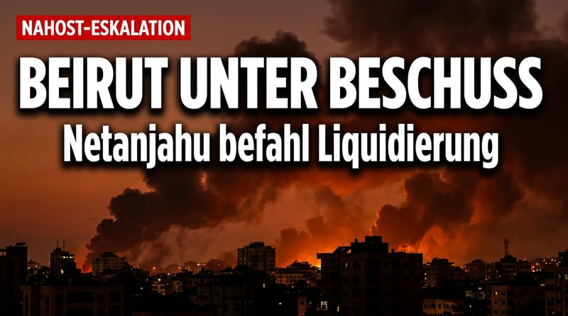 Israelische Luftangriffe erschüttern Beirut: Gezielte Tötung eines Hisbollah-Kommandeurs