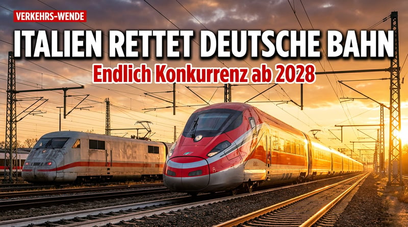 Italienischer Express gegen deutsches Bahn-Chaos: Endlich Konkurrenz für den Staatsmonopolisten