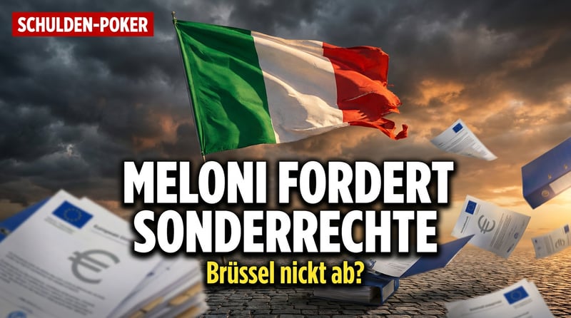 Italiens Schuldenpoker: Meloni fordert Sonderrechte – und Brüssel nickt womöglich erneut ab