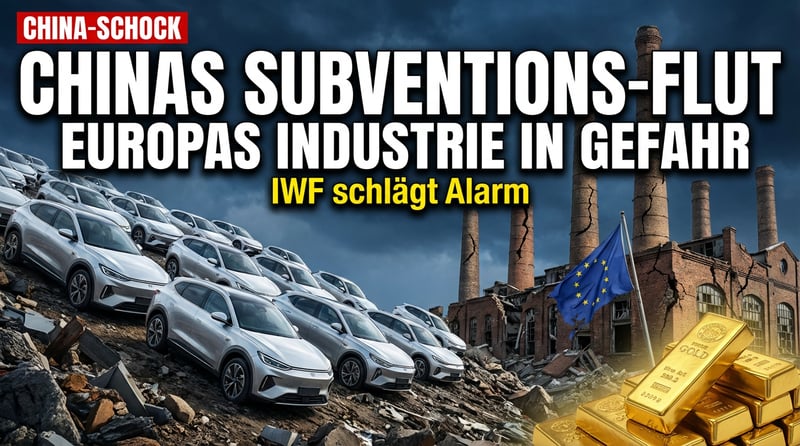 IWF schlägt Alarm: Chinas Subventionsflut droht Europas Industrie zu vernichten