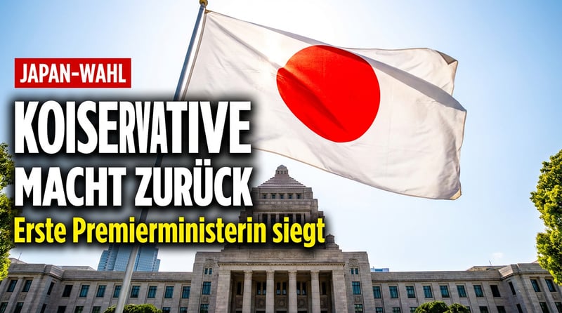 Japan wählt konservativ: Regierungspartei LDP erobert Mehrheit zurück