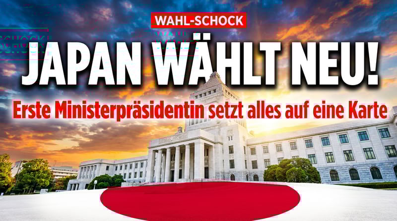 Japans erste Ministerpräsidentin wagt den Sprung ins kalte Wasser: Neuwahlen im Februar