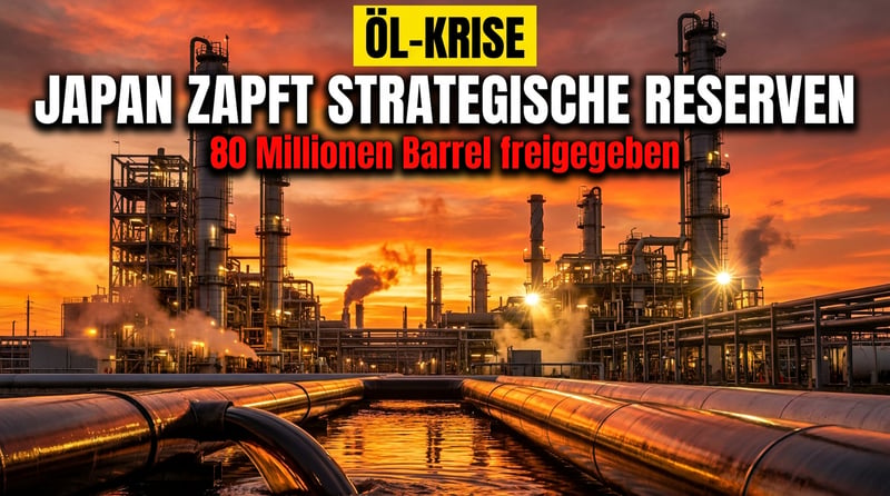 Japans Raffinerien laufen wieder heißer – Strategische Ölreserven retten die Industrie