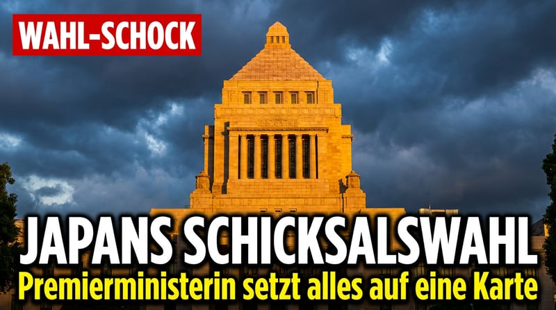 Japans Schicksalswahl: Premierministerin Takaichi setzt alles auf eine Karte