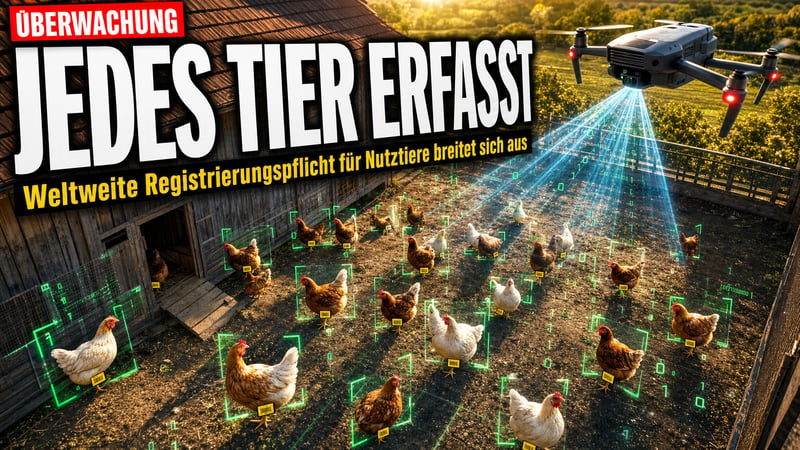 Jedes Huhn erfasst: Der Griff nach dem Stall wird global