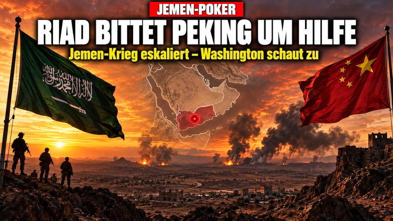 Jemen-Poker: Ruft Riad jetzt Peking zu Hilfe – und Washington schaut zu?
