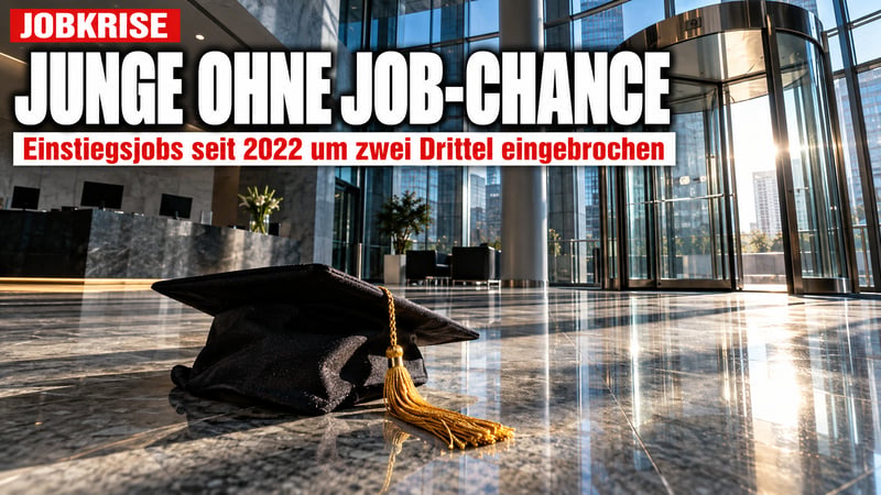 Jobkrise für Berufseinsteiger: Zwei Drittel der Junior-Stellen weg!