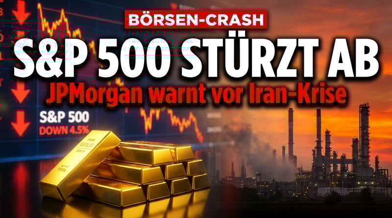 JPMorgan kürzt S&P 500-Prognose: Die Iran-Krise offenbart die Verwundbarkeit der Aktienmärkte