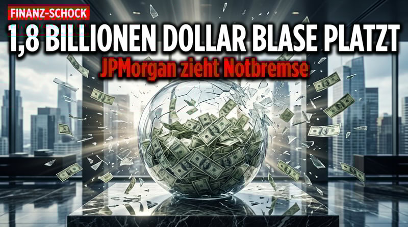 JPMorgan zieht die Notbremse: Die 1,8-Billionen-Dollar-Blase im Private Credit platzt