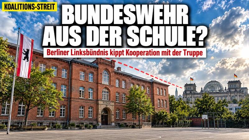 Jugendoffiziere unerwünscht? Rot-Grün-Rot kippt den Bundeswehr-Deal