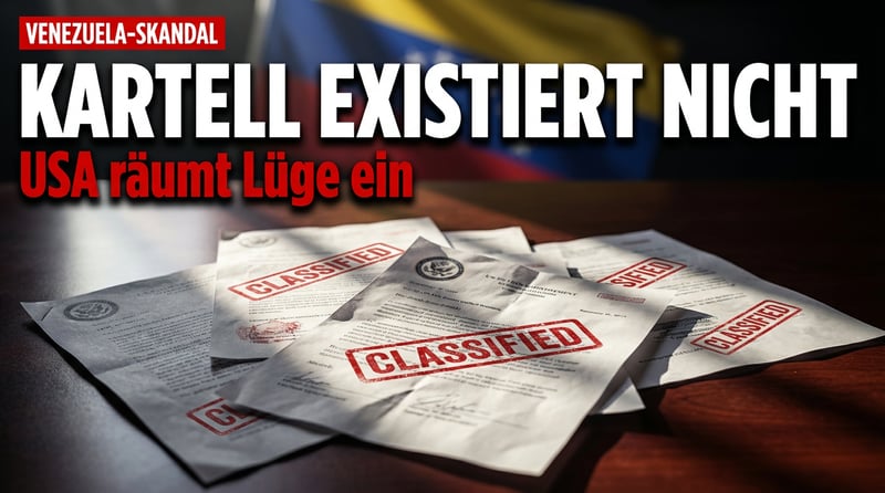 Justizministerium räumt ein: Venezuelas „Cartel de los Soles" existiert gar nicht