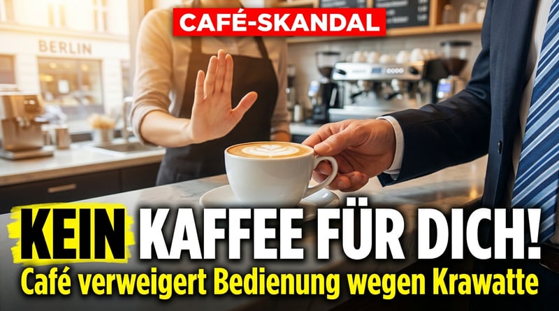Kaffee-Apartheid in Berlin: Wenn die Krawatte über den Latte Macchiato entscheidet