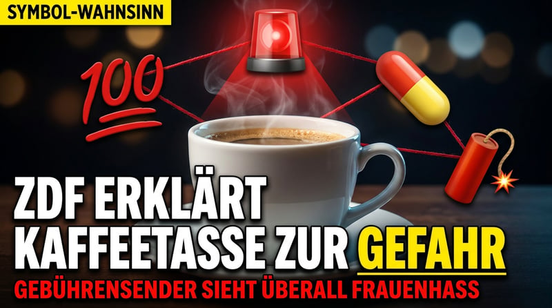 Kaffeetasse als Gefahrensymbol: Wenn das ZDF Emojis zur Staatsaffäre erklärt