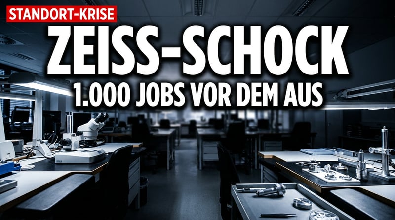 Kahlschlag bei Carl Zeiss Meditec: 1.000 Stellen vor dem Aus – Aktionäre zittern