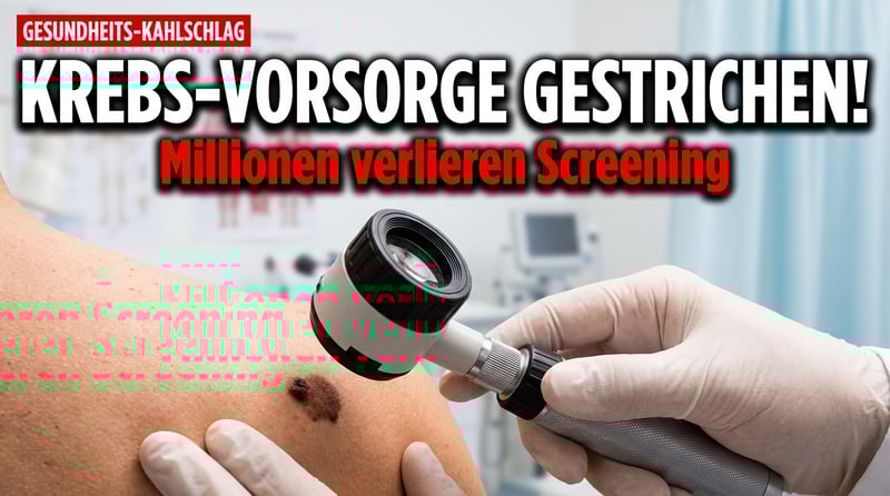 Kahlschlag bei der Krebsvorsorge: Bundesregierung will Hautkrebsscreening zusammenstreichen