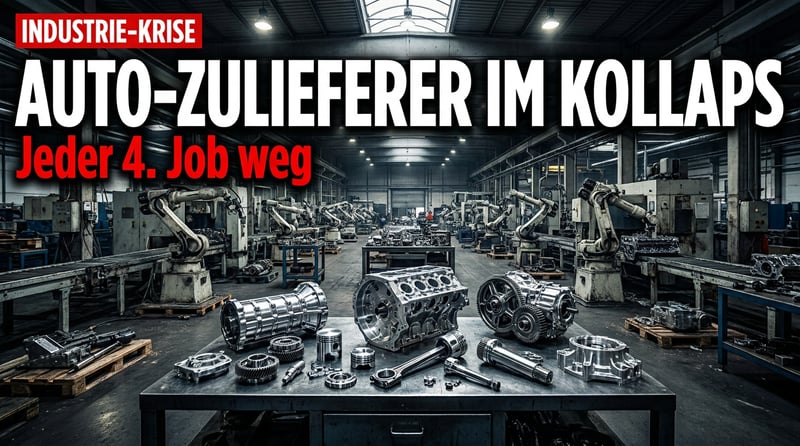 Kahlschlag im Maschinenraum der Nation: Wie Deutschlands Autozulieferer zerrieben werden