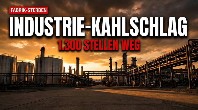 Kahlschlag in Burghausen: Wacker Chemie streicht 1.300 Stellen – ein weiteres Fanal für den Industriestandort Deutschland