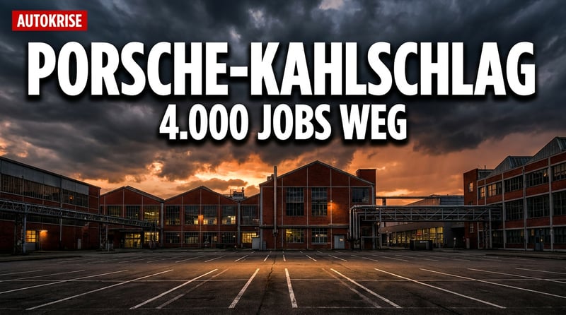 Kahlschlag in Zuffenhausen: Porsche opfert weitere 4.000 Arbeitsplätze auf dem Altar der Standortpolitik