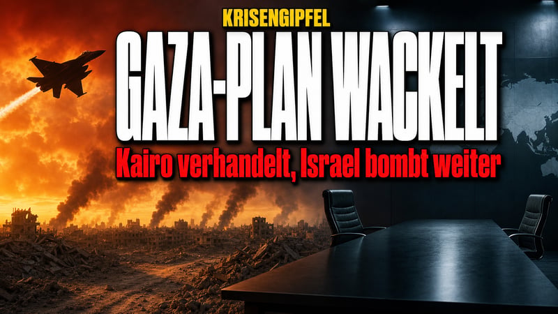 Kairo-Krisengipfel: Trumps Gaza-Plan wackelt – Israel bombt weiter
