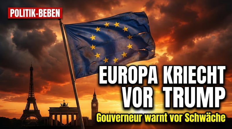 Kaliforniens Gouverneur rechnet mit Europas Unterwürfigkeit gegenüber Trump ab