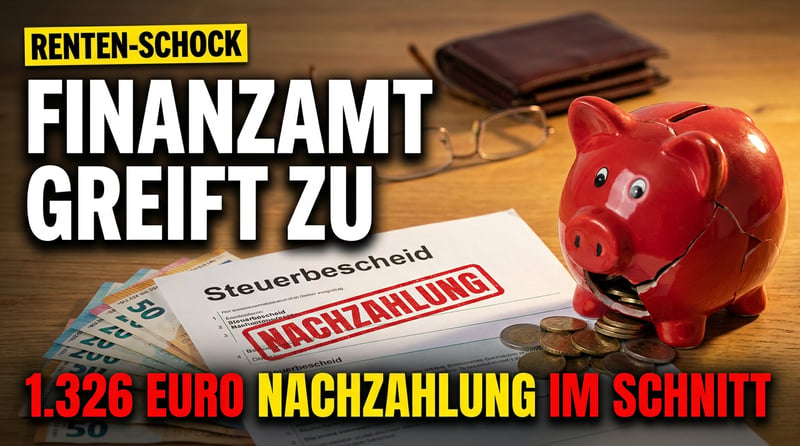 Kalte Progression im Ruhestand: Fast jeder zweite Rentner muß beim Finanzamt nachlegen