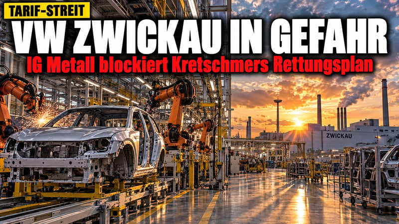 Kampf um VW Zwickau: IG Metall lässt Kretschmers Rettungsplan abblitzen