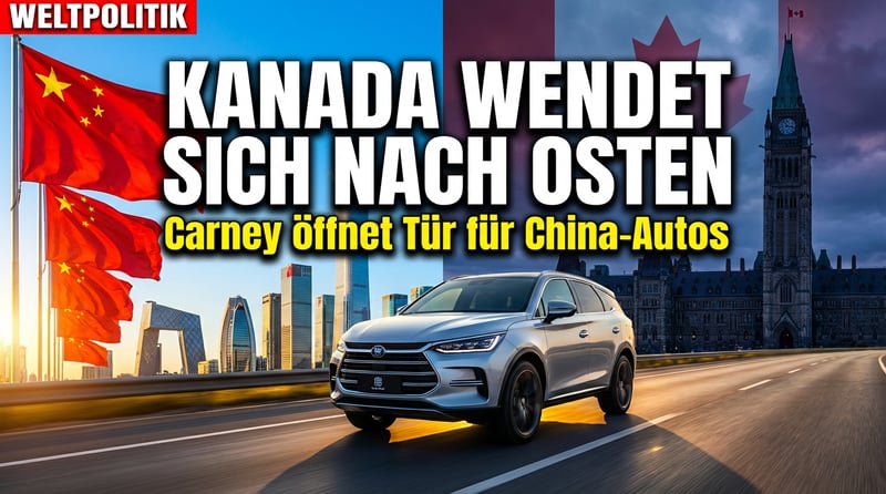 Kanadas Premier Carney begrüßt „Neue Weltordnung" und öffnet Tür für chinesische E-Autos