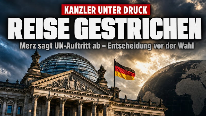 Kanzler auf Abruf: Merz streicht New-York-Reise – Angst vor Sonntag?
