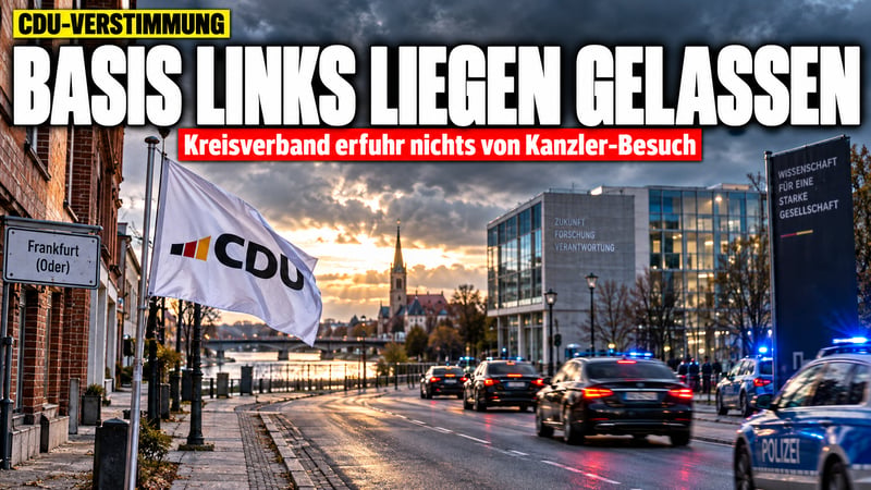 Kanzler auf Stippvisite: Merz lässt eigene Basis an der Oder links liegen!