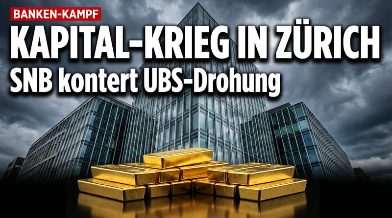 Kapital-Krieg in Zürich: SNB-Chef kontert UBS – Drohung mit Abwanderung verpufft