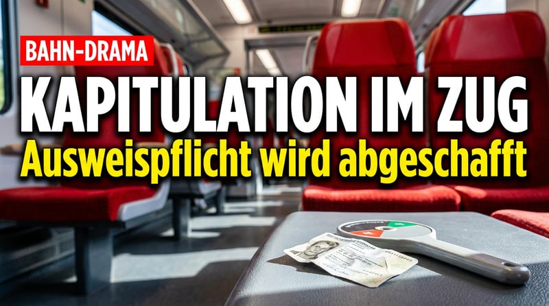 Kapitulation auf Schienen: Deutsche Bahn schafft Ausweispflicht ab, statt Sicherheit durchzusetzen