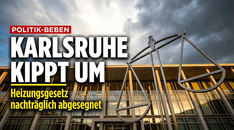 Karlsruhe kippt um: Wie das Verfassungsgericht das Habeck'sche Heizungs-Diktat nachträglich absegnet