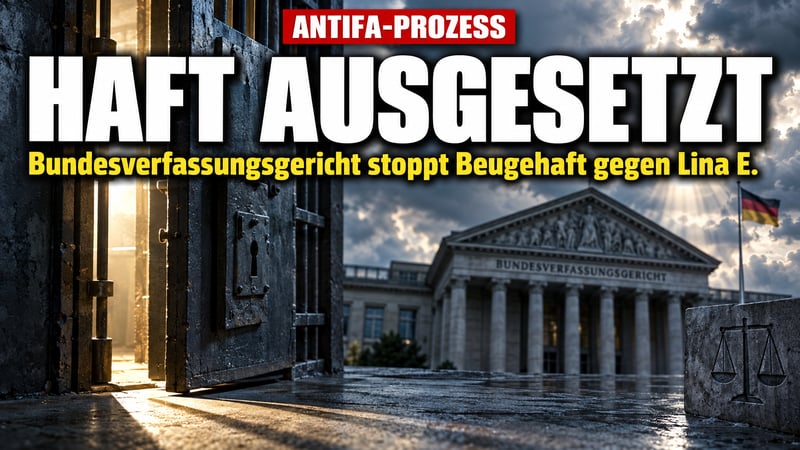 Karlsruhe öffnet die Zelle: Lina E. schweigt – und kommt trotzdem frei!