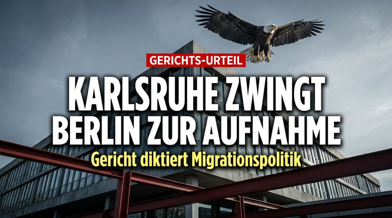 Karlsruhe zwingt Berlin zur Aufnahme: Wenn das Verfassungsgericht Migrationspolitik diktiert