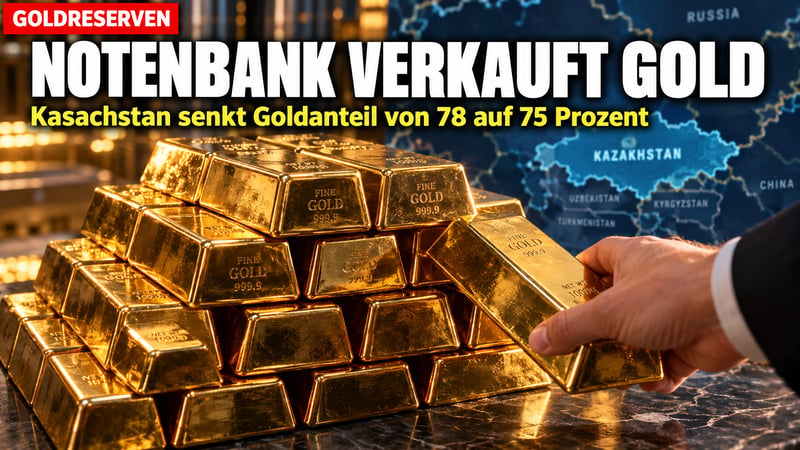 Kasachstan verkauft Gold: Kapitulation oder cleverer Schachzug?