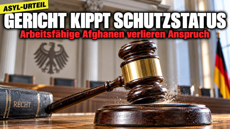 Kassel kippt den Schutz: Arbeitsfähige Afghanen können gehen!