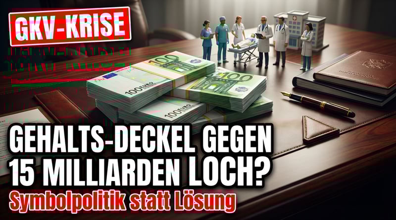 Kassen-Bosse im Fadenkreuz: Warkens Gehaltsdeckel als Ablenkungsmanöver vom GKV-Desaster?