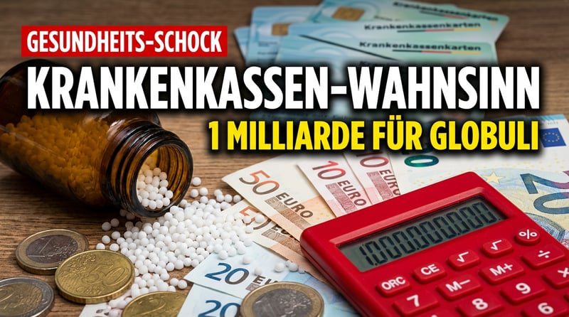 Kassenärzte-Chef will Milliarden-Sparaxt bei Krankenkassen ansetzen – Schluss mit Homöopathie auf Kosten der Beitragszahler