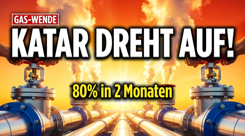 Katar öffnet die Gashähne: Wie das Wüstenemirat den Weltmarkt rettet – und was das für unsere Energiepreise bedeutet