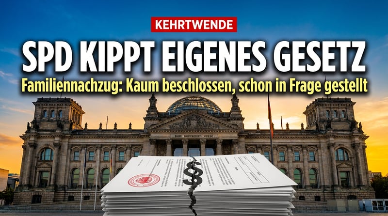 Kaum beschlossen, schon gekippt? SPD rüttelt am Familiennachzug