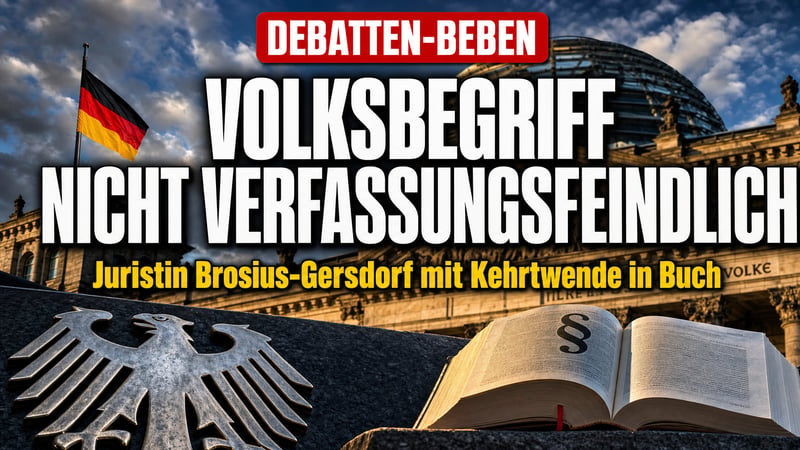 Kehrtwende einer Juristin: „Ethnischer Volksbegriff“ nicht verfassungsfeindlich