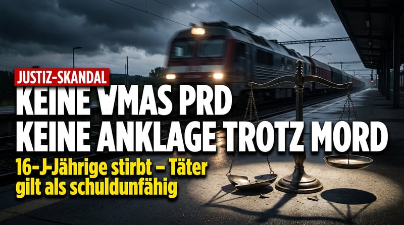 Keine Anklage gegen Mörder der 16-jährigen Liana: Schuldunfähigkeit schützt abgelehnten Asylbewerber