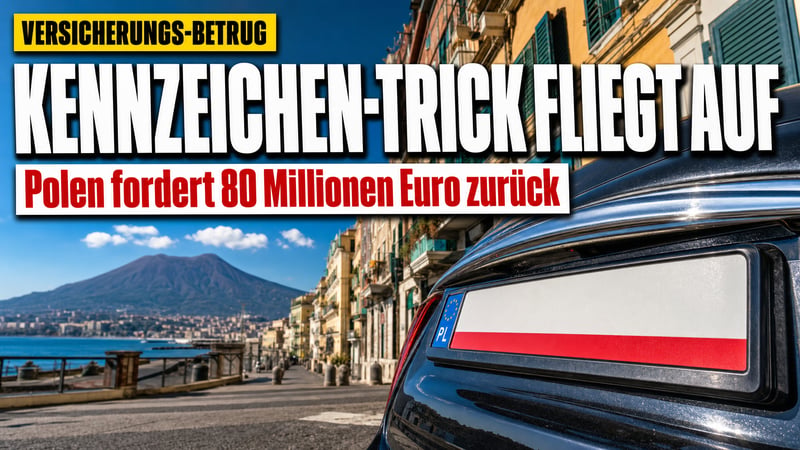 Kennzeichen-Trick in Neapel: Polen fordert 80 Millionen Euro zurĂŒck