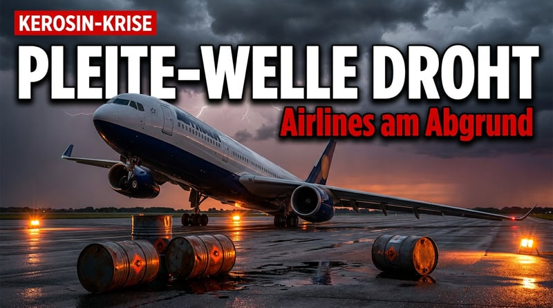 Kerosin-Krise als Brandbeschleuniger: Ryanair-Finanzchef prophezeit Pleitewelle bei Europas Fluglinien
